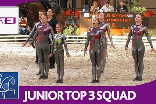 Top 3 Squad (Junior) | European Championships Vaulting 2016 | Le Mans