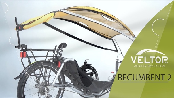 VELTOP Recumbent rain, wind and sun