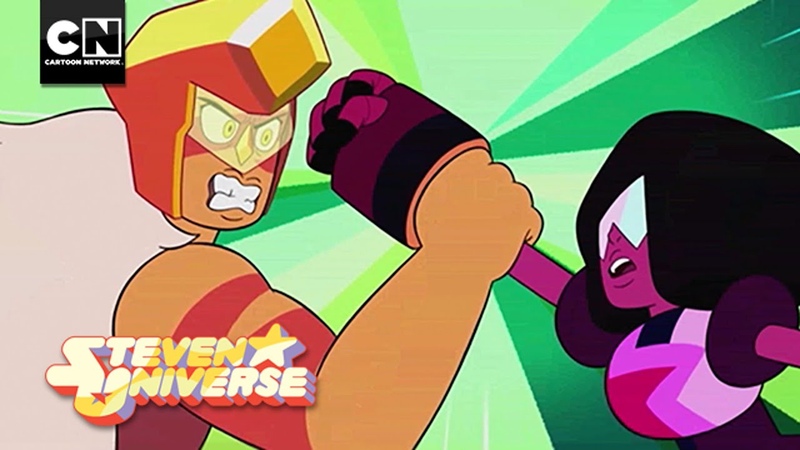 Jasper vs. Garnet, Steven Universe, Cartoon