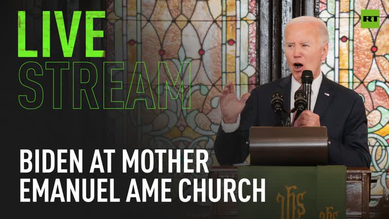 Joe Biden delivers speech at Mother Emanuel AME