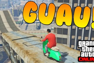 GUAU!!! VAYA MOTAZO!!! - Gameplay GTA 5 Online Funny Moments (Carrera GTA V PS4)