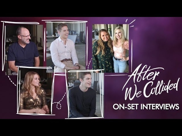 After We Collided set interviews: Jo Langford, Hero Fiennes Tiffin, Dylan Sprouse, Anna Todd,