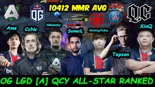 12,000 MMR BATTLE - Pub Staked ALL-Star Ti10 OG Alliance  Intense Fight Dota 2