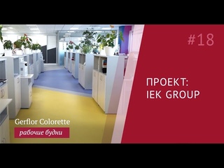 Проект «Гельстер»:  натуральный линолеум в офисе