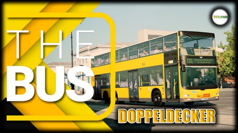 THE BUS АВТОБУС MAN DOPPELDECKER.