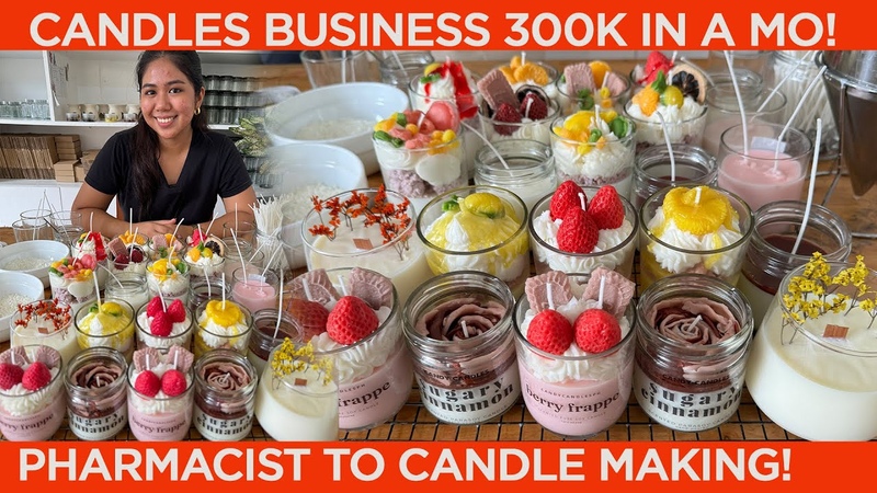 Pharmacist, mas pinili mag CANDLES BUSINESS 300k in a month kaya