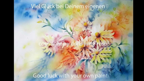 50 steps to a beautiful flower painting