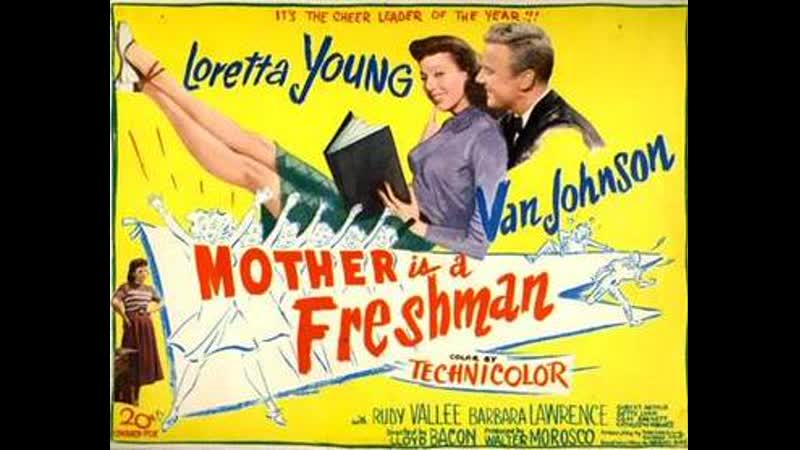 Mother Is a Freshman (1949) Loretta Young, Van Johnson, Rudy