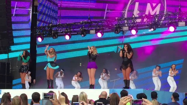 Little Mix Performing Move and Black Magic