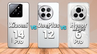 Xiaomi 14 Pro Vs. OnePlus 12 Vs. Honor Magic6 Pro
