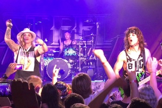 Steel Panther--Crazy Train--Ozzy impression w/Zach Wood 20Mar2017 @The Roxy, West Hollywood 90069