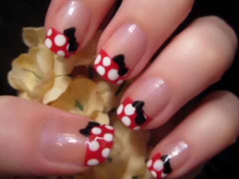 Minnie Mouse Nail