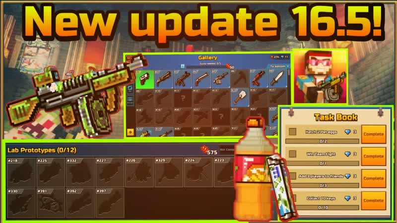 Pixel gun 3d. New update