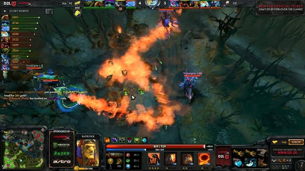 Na Vi vs Game 1, D2