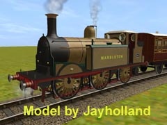 LBSCR D1 'Bulldog' Class Chassis Stroudley Livery