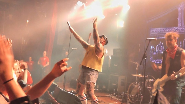 Turbonegro Back to Dungaree High I Got Erection Live Close Up