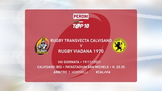 🔴#PeroniTOP10: VIII giornata, stagione 2021/22 #CALvVIA