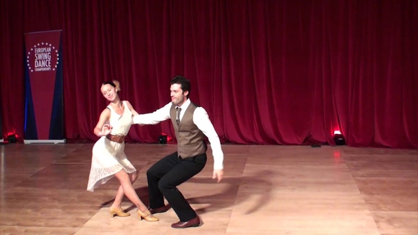 ESDC 2015 Advanced All Swing Showcase Finals Fabien Vrillon Lisa