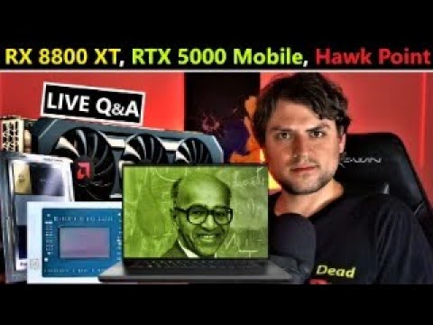 RX 8800 XT, Nvidia RTX 5000 Mobile, AMD Hawk Point, Intel Meteor Lake, October Loose