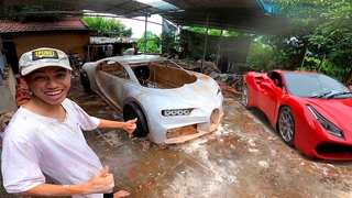 Tự chế bugatti | Bugatti makes great homemade out of simple materials