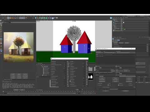 Cinema4 D and Stable DIffusion. Lora,