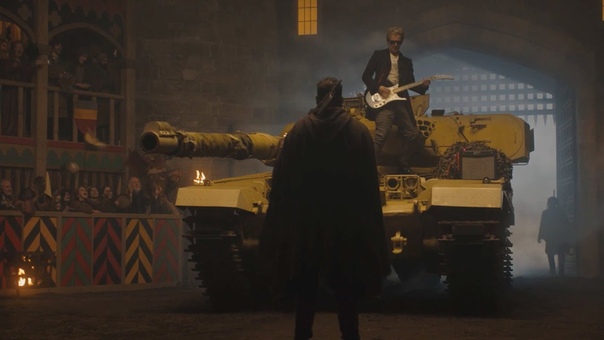 The Grand Entrance Doctor Who: Series 9 Episode 1 BBC
