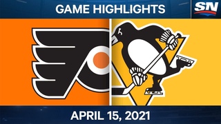 NHL Game Highlights | Flyers vs. Penguins - Apr. 15, 2021