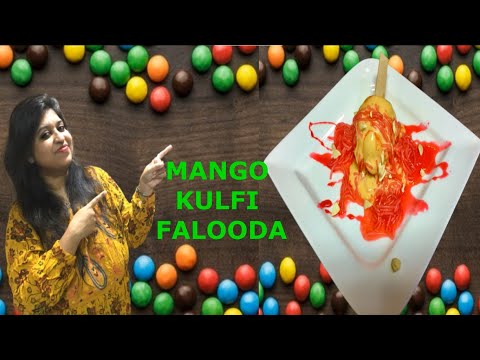 Easy Mango Kulfi Falooda