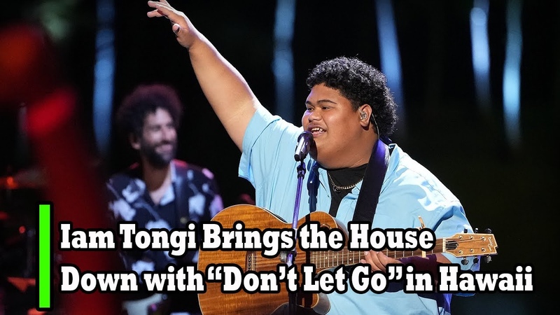 Iam Tongi Brings the House Down with Don t Let Go in