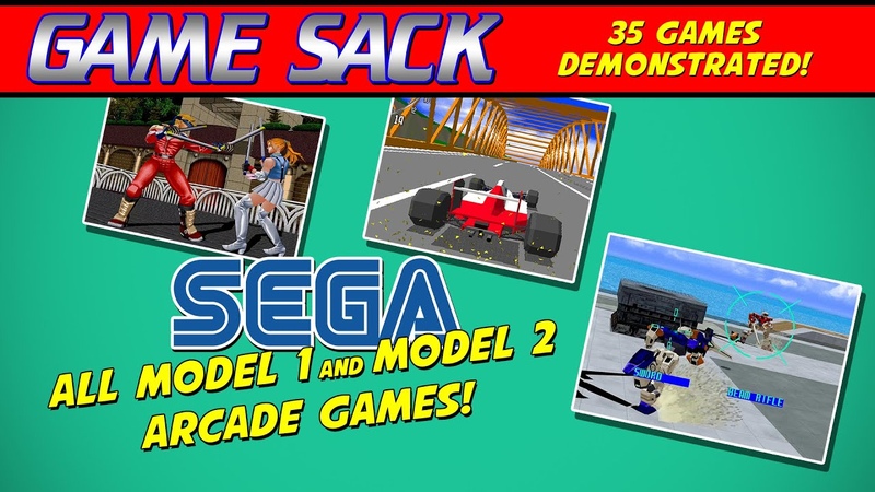 All SEGA Model 1 and Model 2 Arcade Games Game