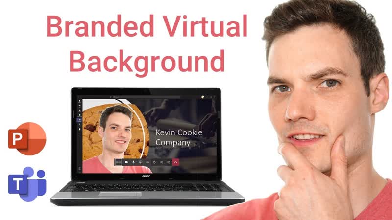 How to make branded virtual background for Microsoft Teams using Power