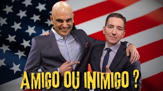 LIVE 1342: MORAES COLOCA GLEN GREENWALD NO INQURITO DAS FAKE NEWS