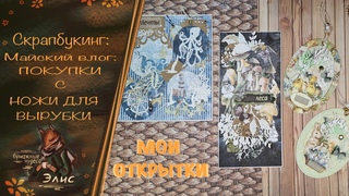 ВЛОГ 05/24:НОВЫЕ НОЖНИЦЫ/ПОКУПКИ С АЛИ/НОЖИ ДЛЯ ВЫРУБКИ/НОВАЯ КНИГА #скрапбукинг #scrapbooking