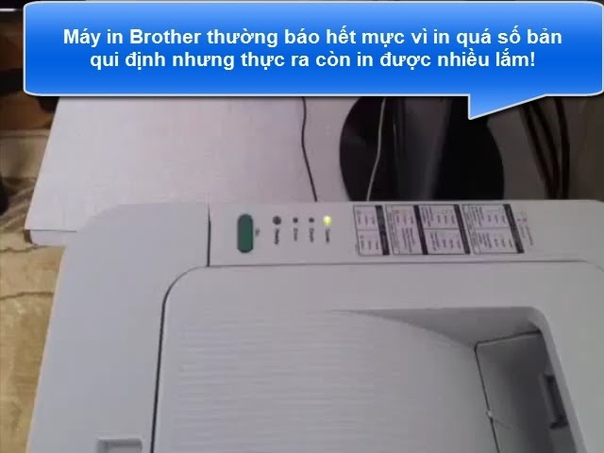 Hướng dẫn Reset máy in Brother HL 2130( Reset Brother 2130 Printer