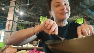 Мукбанг МЯСНОЙ,все по 350 рублей #влог #мукбанг