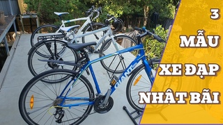 Giới thiệu chi tiết 3 mẫu xe đạp thể thao Nhật bãi -
