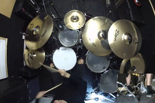 : Chimp Spanner - Mӧbius Pt II drum playthrough video