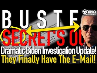 E-Mail Found! Dramatic Biden Investigation Update! Biden’s SECRET’S OUT! URGENT NARA RECORD REQUEST!