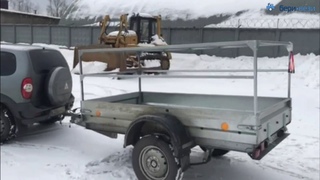 Клиент с прицепом Трейлер Прораб, кузов 2,5х1,27 м